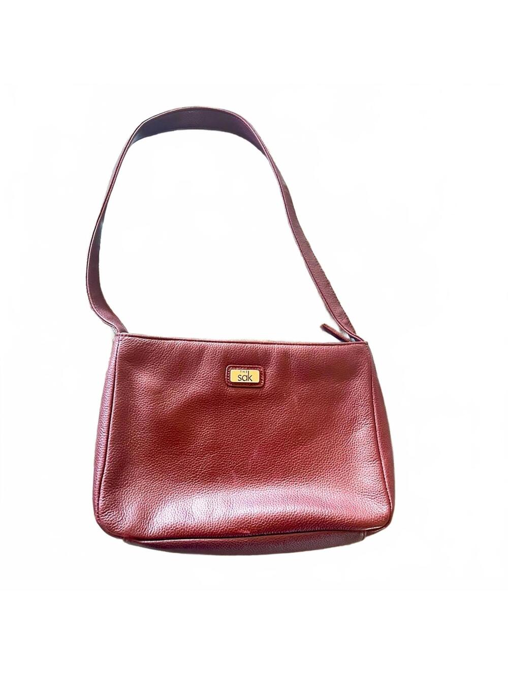The Sak Brown Leather Shoulder Bag – Soft Classic Everyday Purse